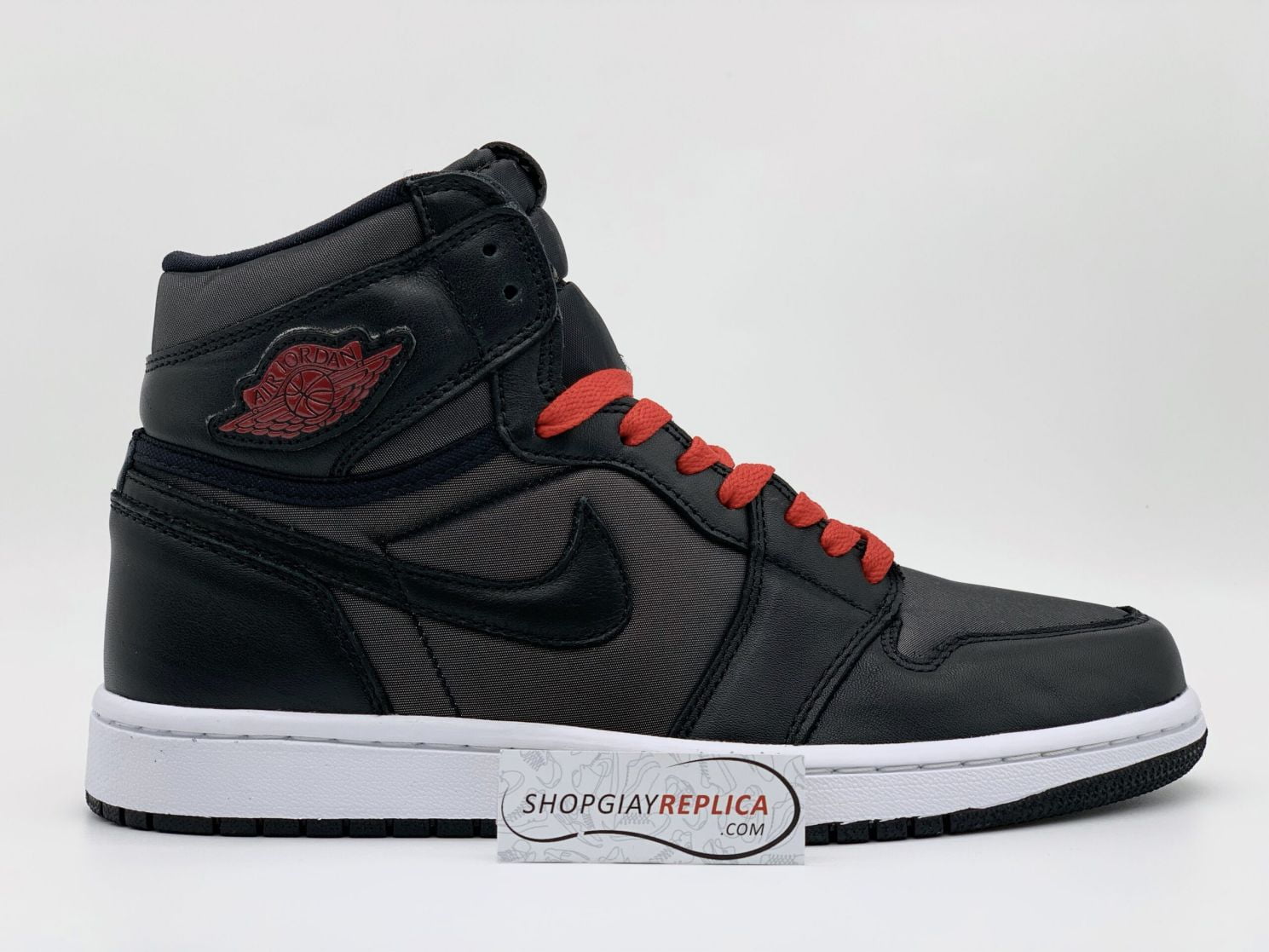 Giày Nike Air Jordan 1 Cao Đen