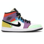 Giày Nike Air Jordan 1 Mid SE Multi Color replica