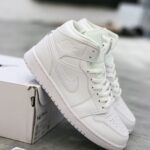 Nike Jordan 1 Mid Triple White Rep 11