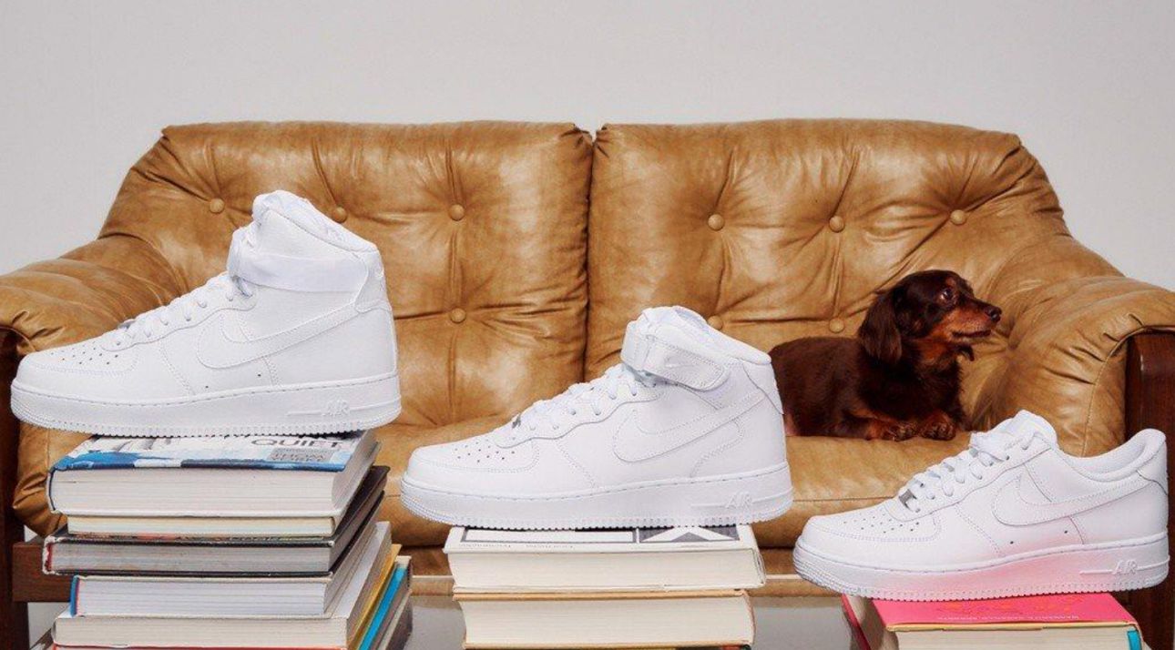 nike air force 1 có 3 phiên bản: low – mid – high