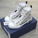 Giày Dior B23 High Top Daniel Arsham Newspaper Chuẩn 99% Auth