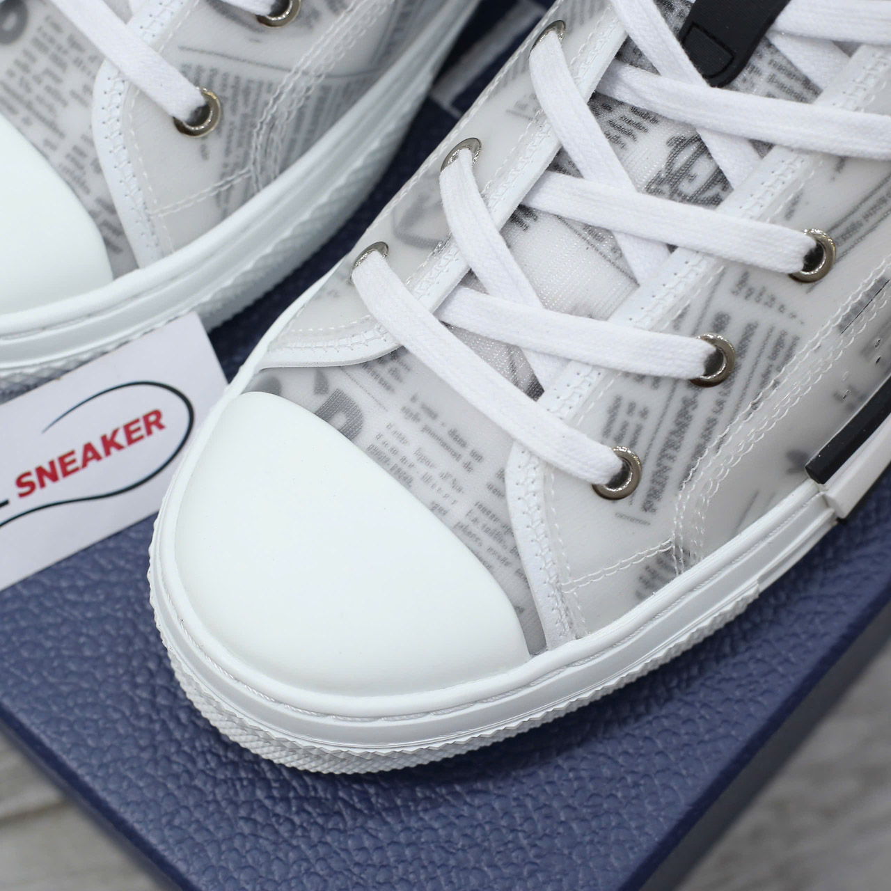 Giày Dior B23 High Top Daniel Arsham Newspaper Chuẩn 99% Auth