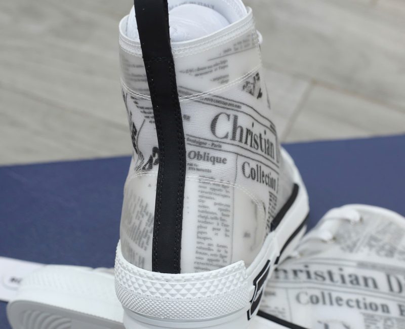 Giày Dior B23 High Top Daniel Arsham Newspaper Chuẩn 99% Auth