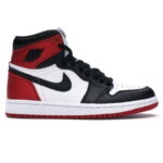 Giày Nike Air Jordan 1 Retro High Satin Black Toe Replica