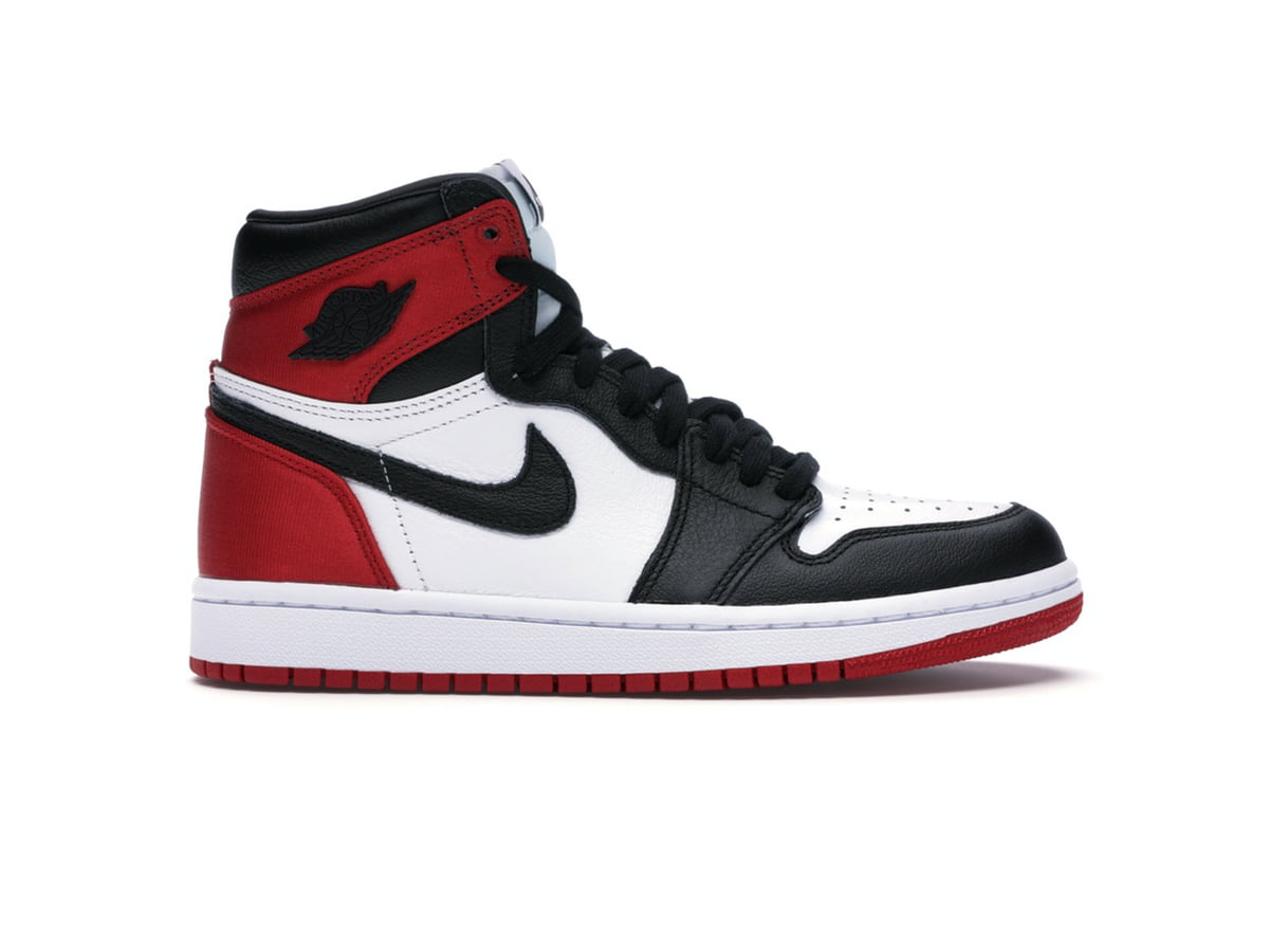 Giày Nike Air Jordan 1 Retro High Satin Black Toe Replica