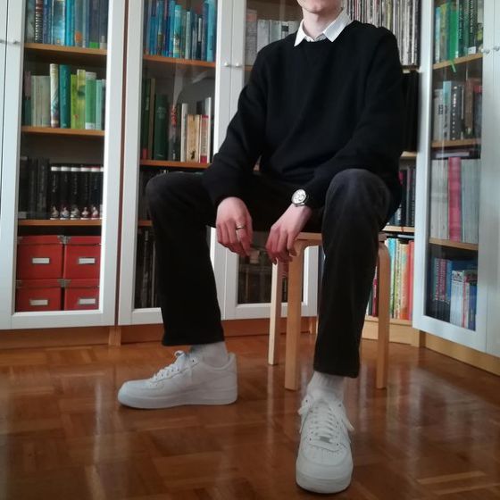 outfit cùng nike air force 1