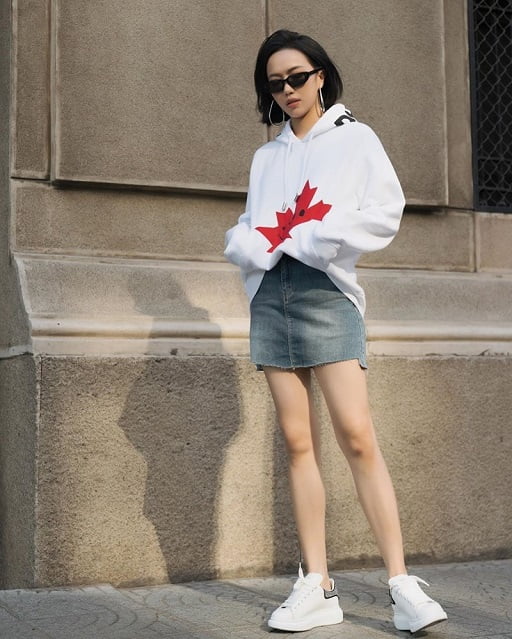 phối đồ nữ hiện đại alexander mcqueen