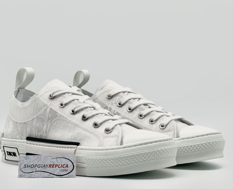 Giày Dior B23 cổ thấp White Dior Like Auth