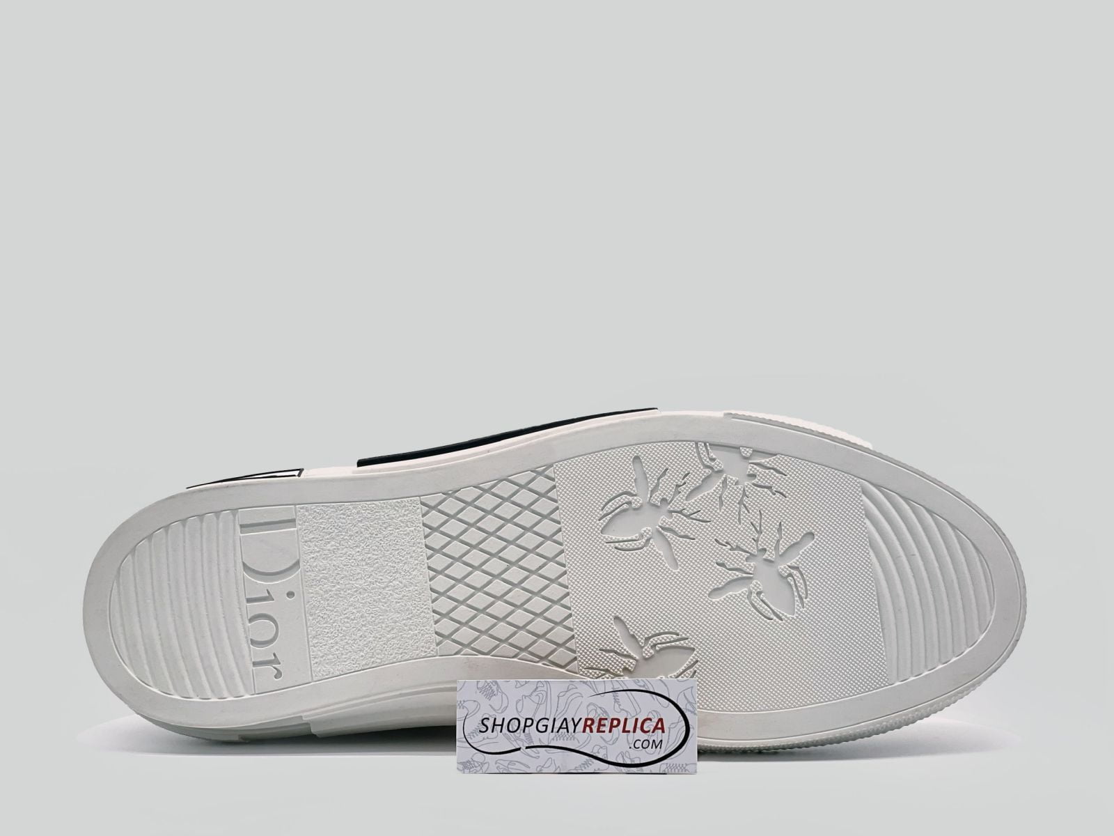 Giày Dior B23 cổ thấp White Dior