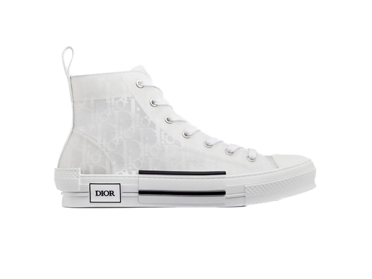 Dior B23 High Top White Dior Oblique