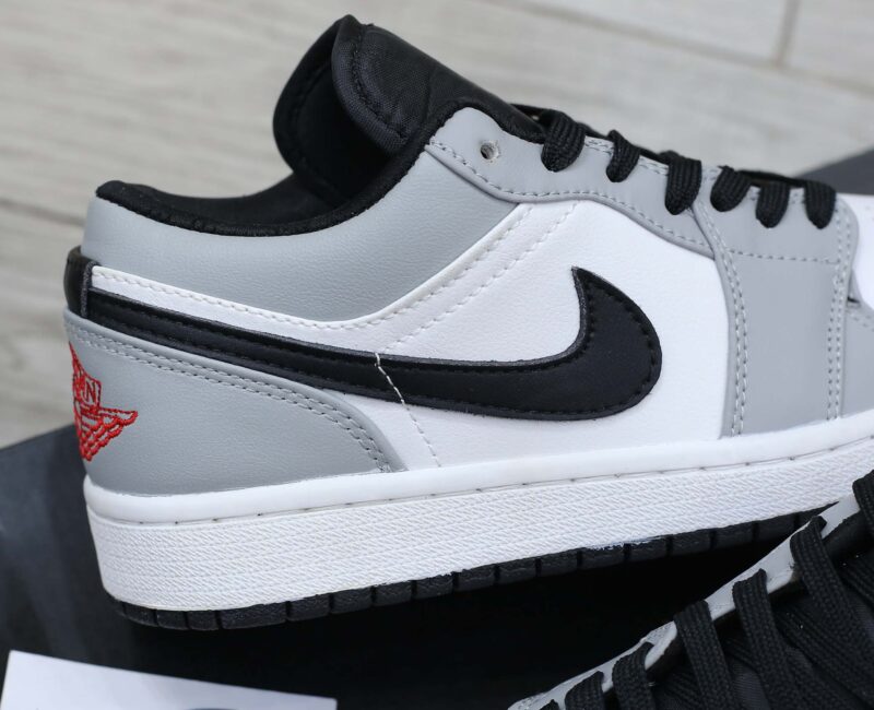 gót giày Jordan low light smoke grey