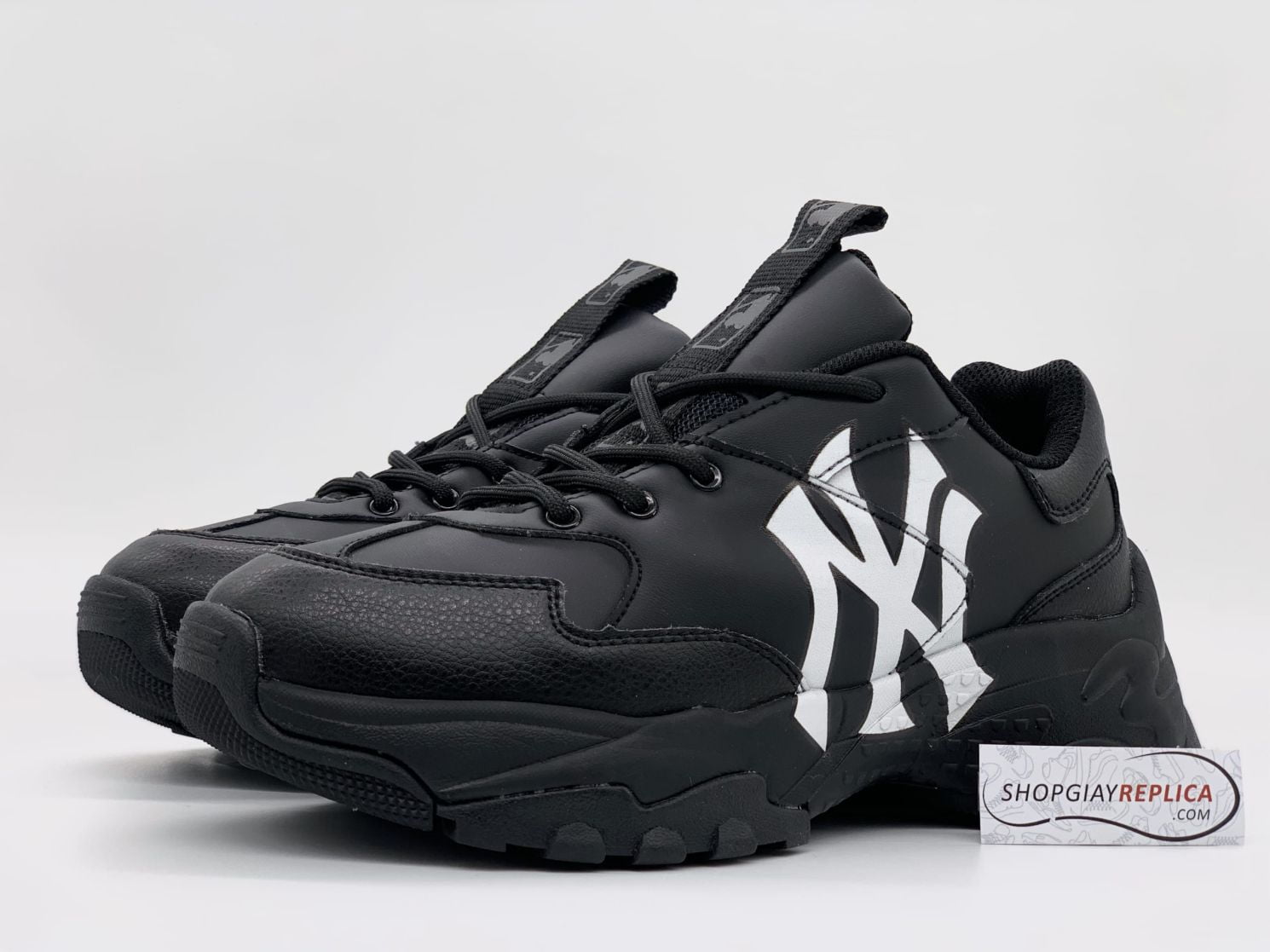 giày MLB NY Chunky Đen