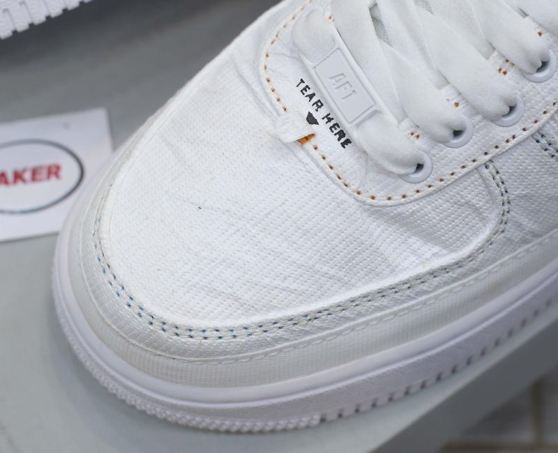 Gót Nike Air Force 1 LX Tear Away Red Swoosh