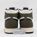 gót giày Nike Air Jordan 1 Retro High Dark Mocha