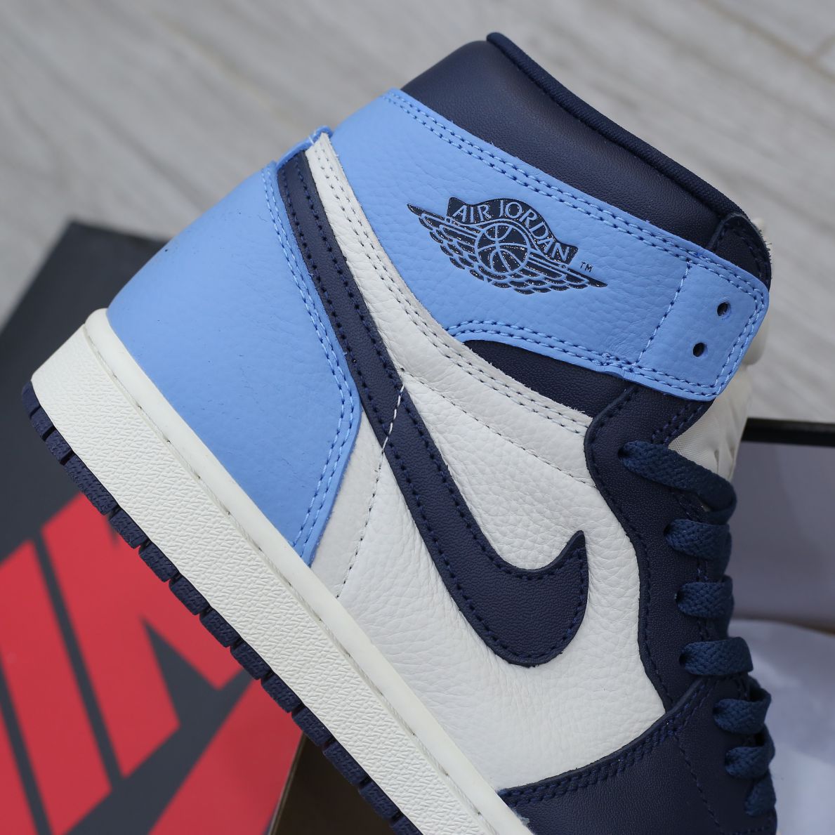 Giày Nike Air Jordan 1 Retro High Obsidian UNC