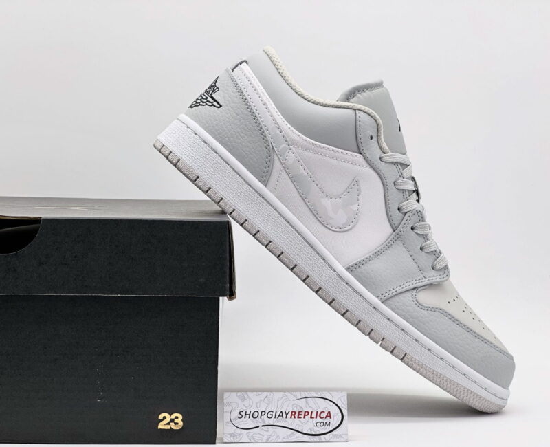 Nike Air Jordan 1 Low White Camo