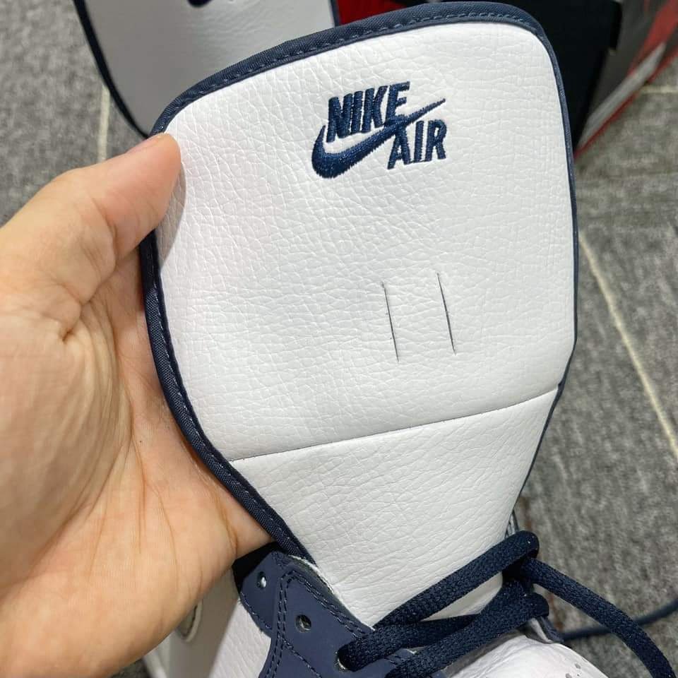 Lưỡi gà Nike Air Jordan 1 Retro High COJP Midnight Navy Like Auth