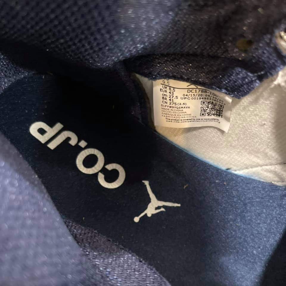 Air Jordan 1 Retro High COJP Midnight Navy Like Auth