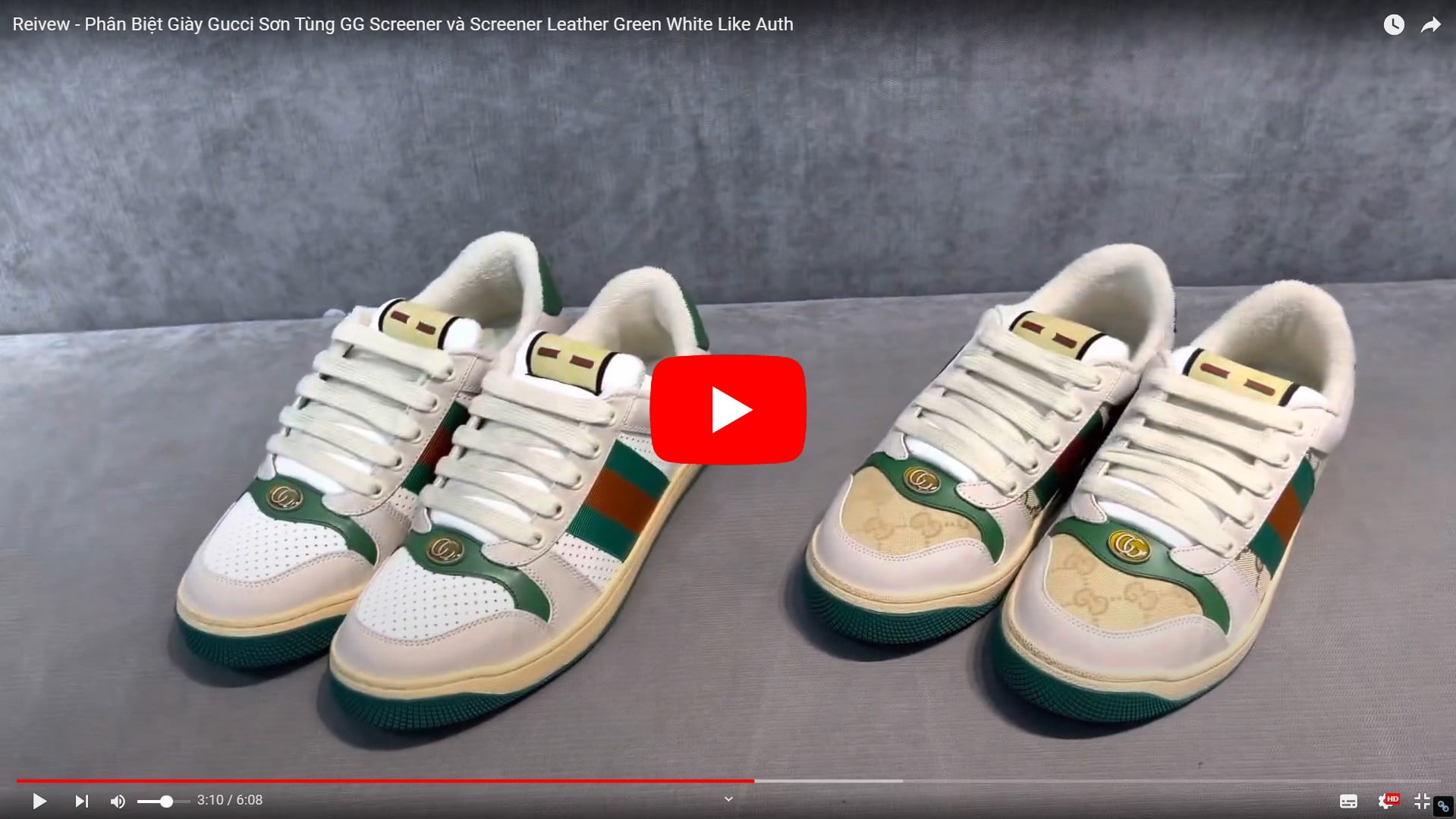 video gucci screener so sanh