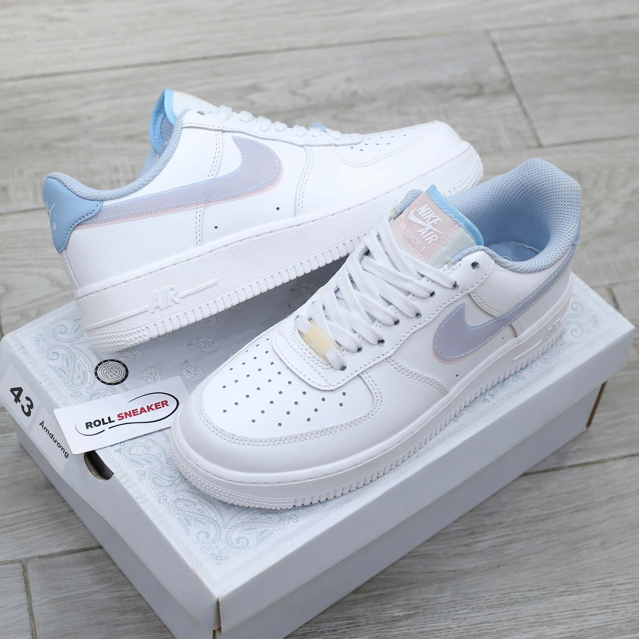 giày Nike Air Force 1 Af1 LV8 GS ‘Double Swoosh’ Like Auth