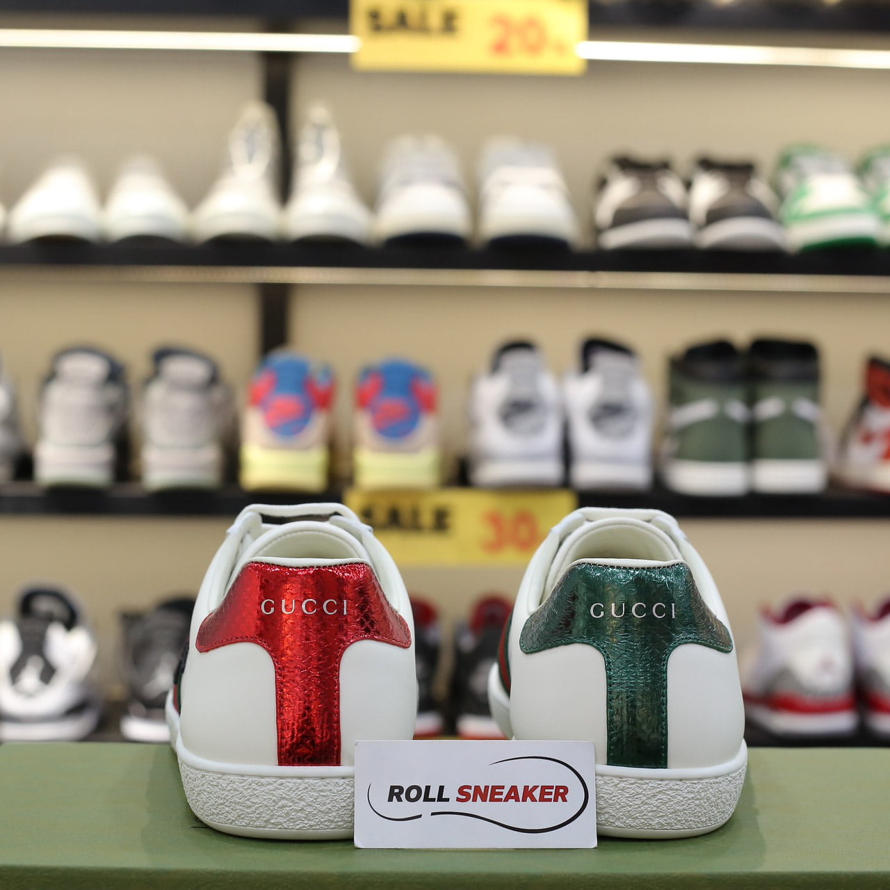 Giày Gucci Snake họa tiết rắn like auth