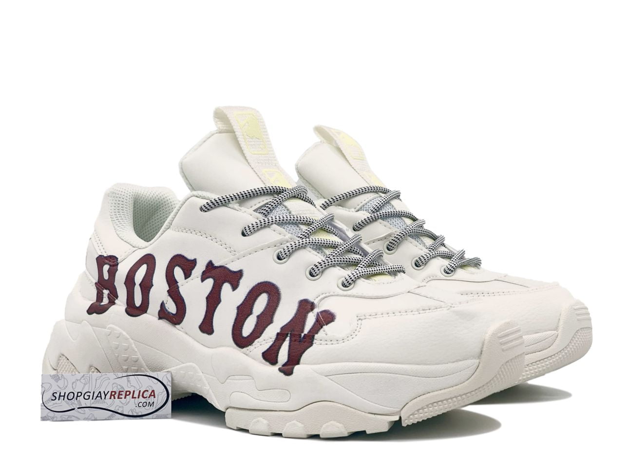 giày mlb boston red sox đỏ rep 1:1