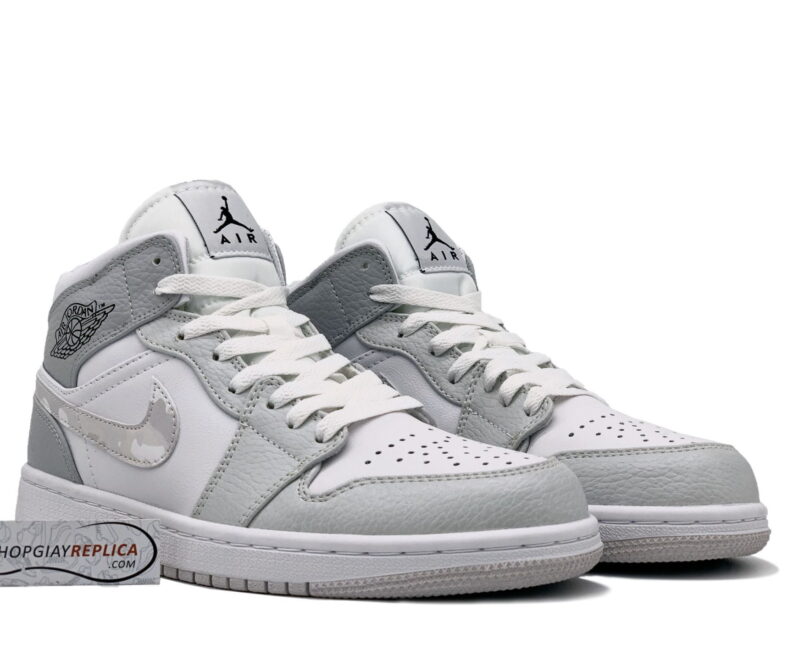 Giay Nike Jordan 1 Mid Camo replica