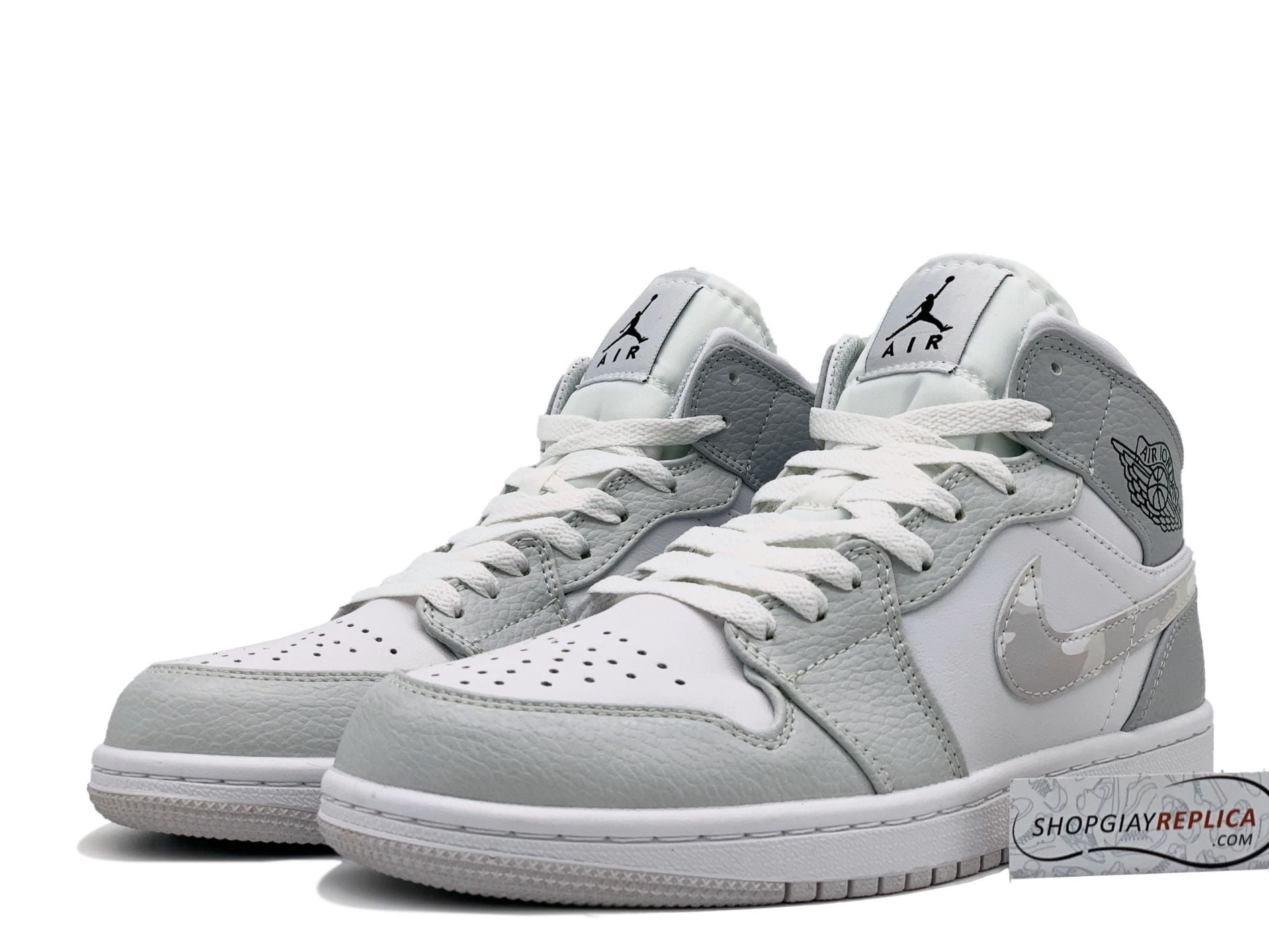 Giay Nike Jordan 1 Mid Camo