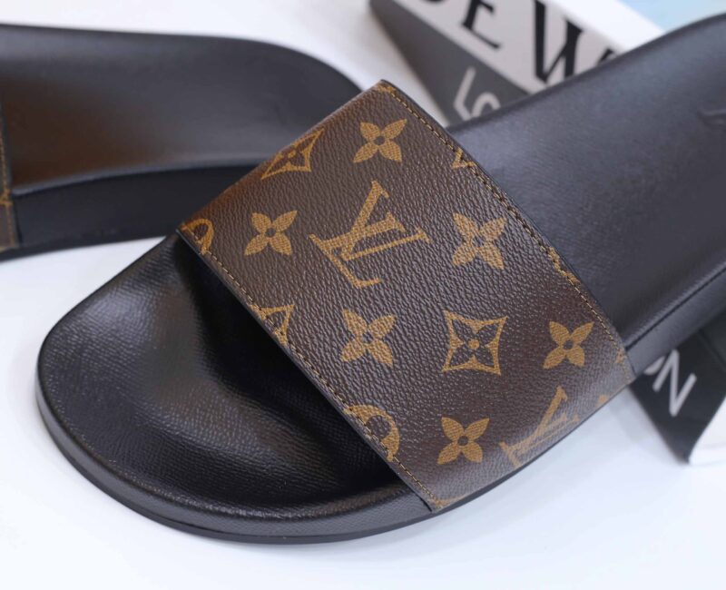 Dép Louis Vuitton Waterfront Mule Monogram Best Quality