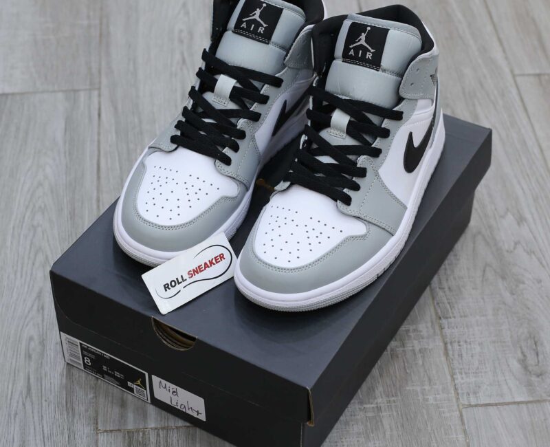 jordan 1 mid light smoke grey rep 1:1