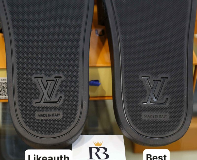 So sánh chất lượng dép Louis Vuitton
