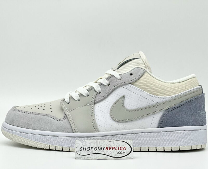 giày jordan 1 low xám rep 1:1