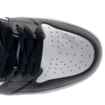 mũi giày nike jordan 1 high black white