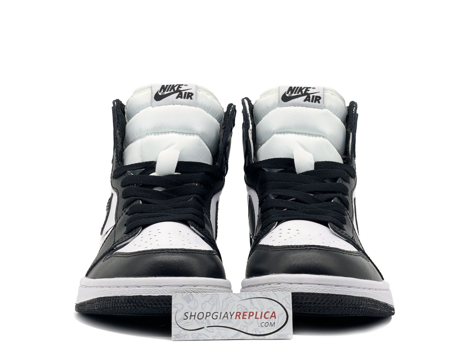 nike jordan 1 high black white