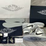swoosh giày air Jordan 1 Dior like auth