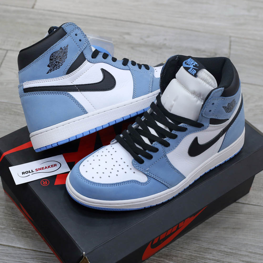 Giày Nike Jordan 1 High University Blue Like Auth