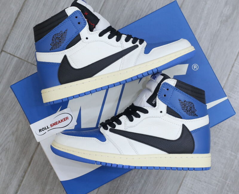 Giày Nike Air Jordan 1 High Travis Scott x Fragment 11