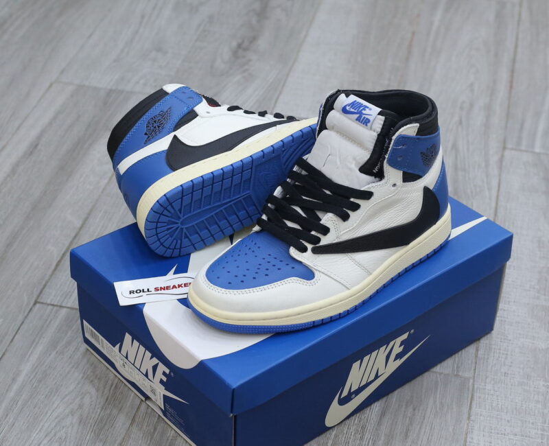Nike Air Jordan 1 cao cổ Travis Scott x Fragment 11
