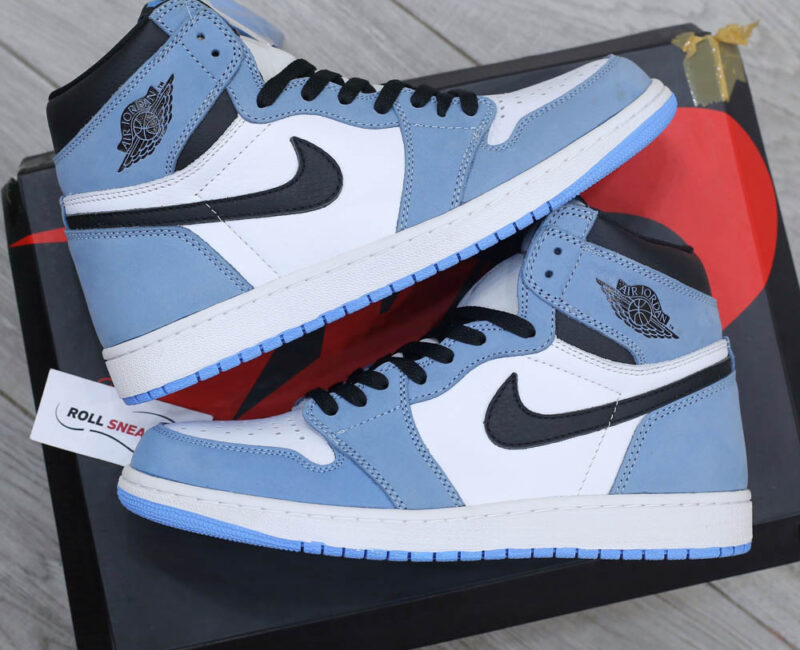 Giày Nike Air Jordan 1 Retro High University Blue Like Auth