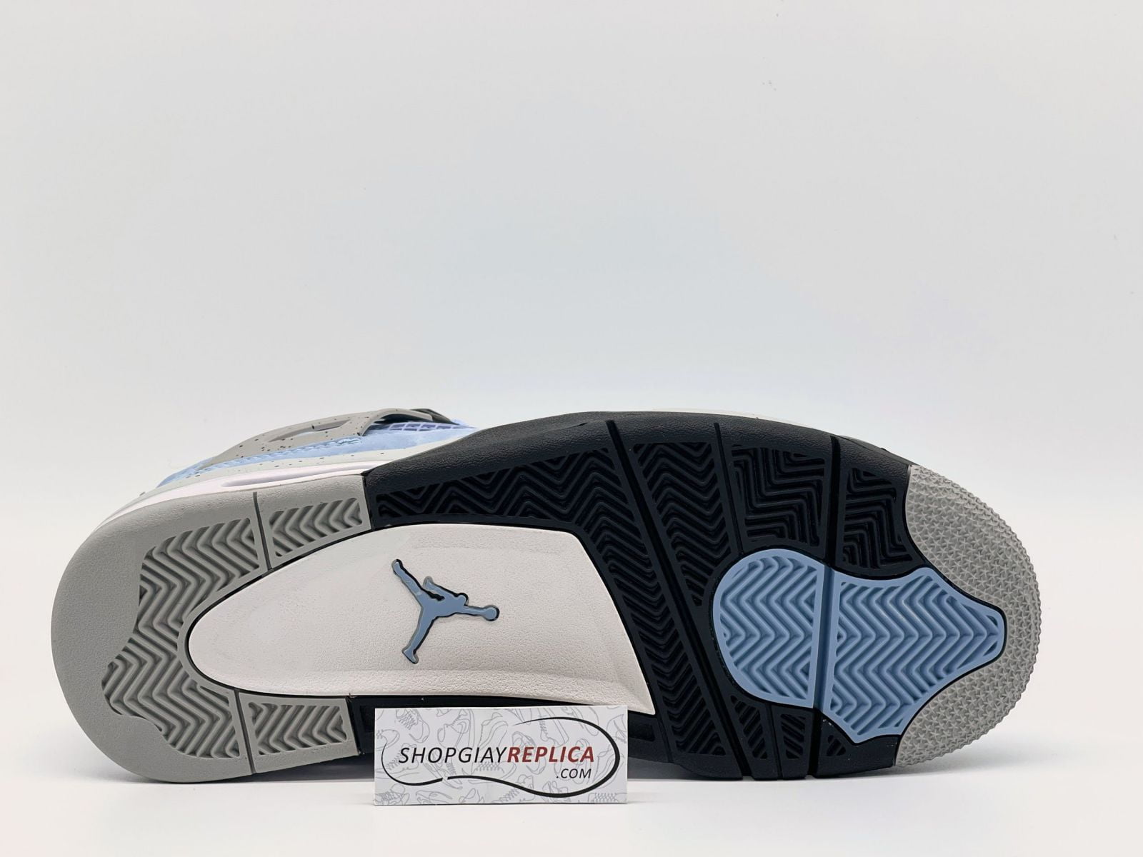đế giày nike jordan 4 university blue
