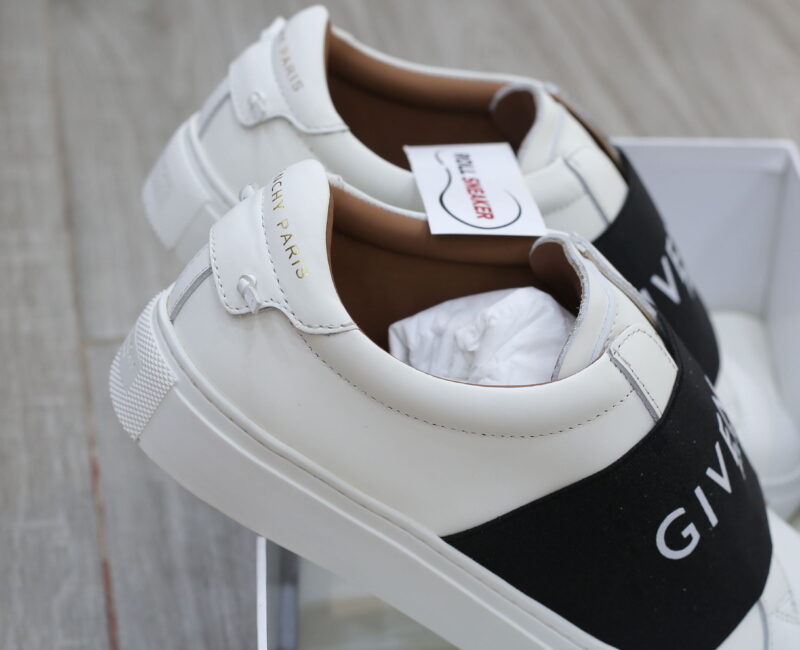 Giày Givenchy Urban Street Paris Strap Trắng Đen Best Quality