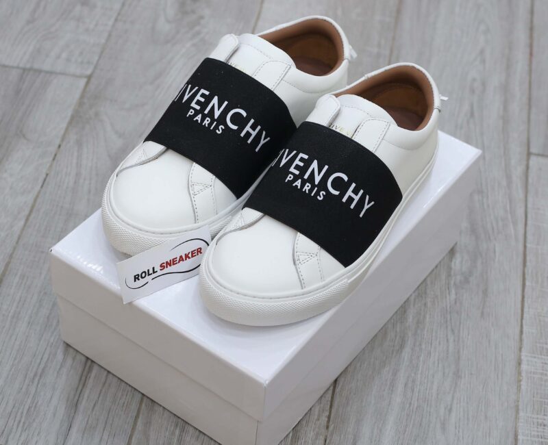 Giày Givenchy Urban Street Paris Strap Trắng Đen Best Quality