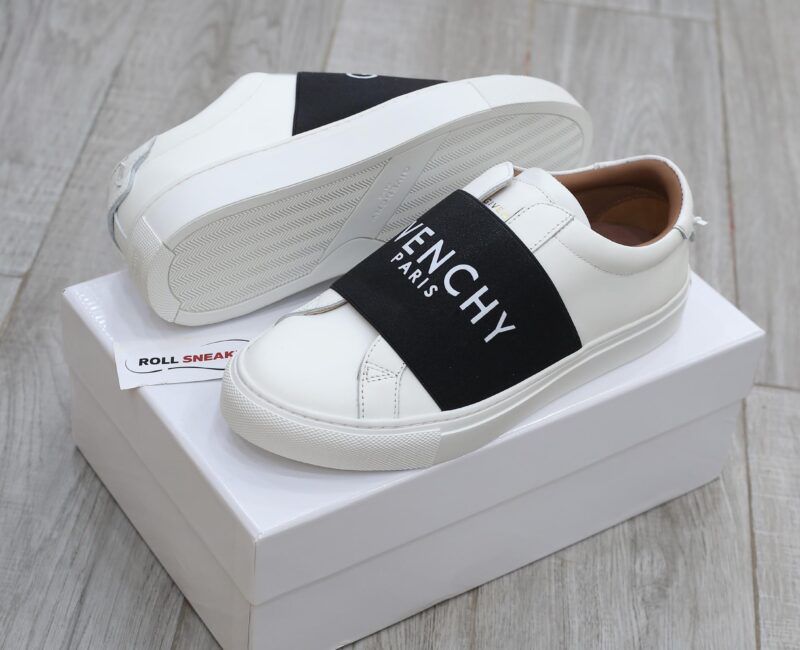 Giày Givenchy Urban Street Paris Strap Trắng Đen Best Quality