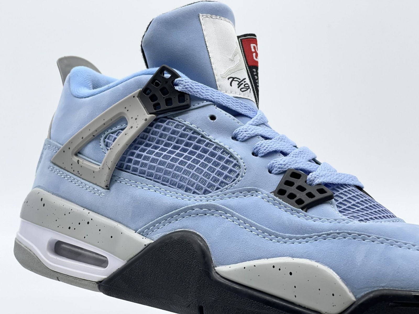 giày jordan 4 cổ cao high university blue
