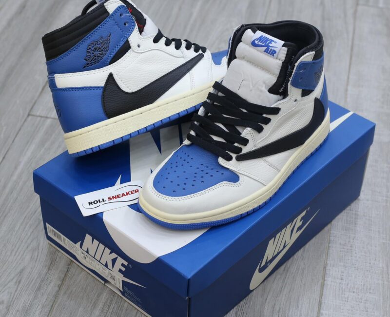 Nike Air Jordan 1 High Travis Scott x Fragment Like Auth