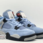 nike jordan 4 high university blue xanh