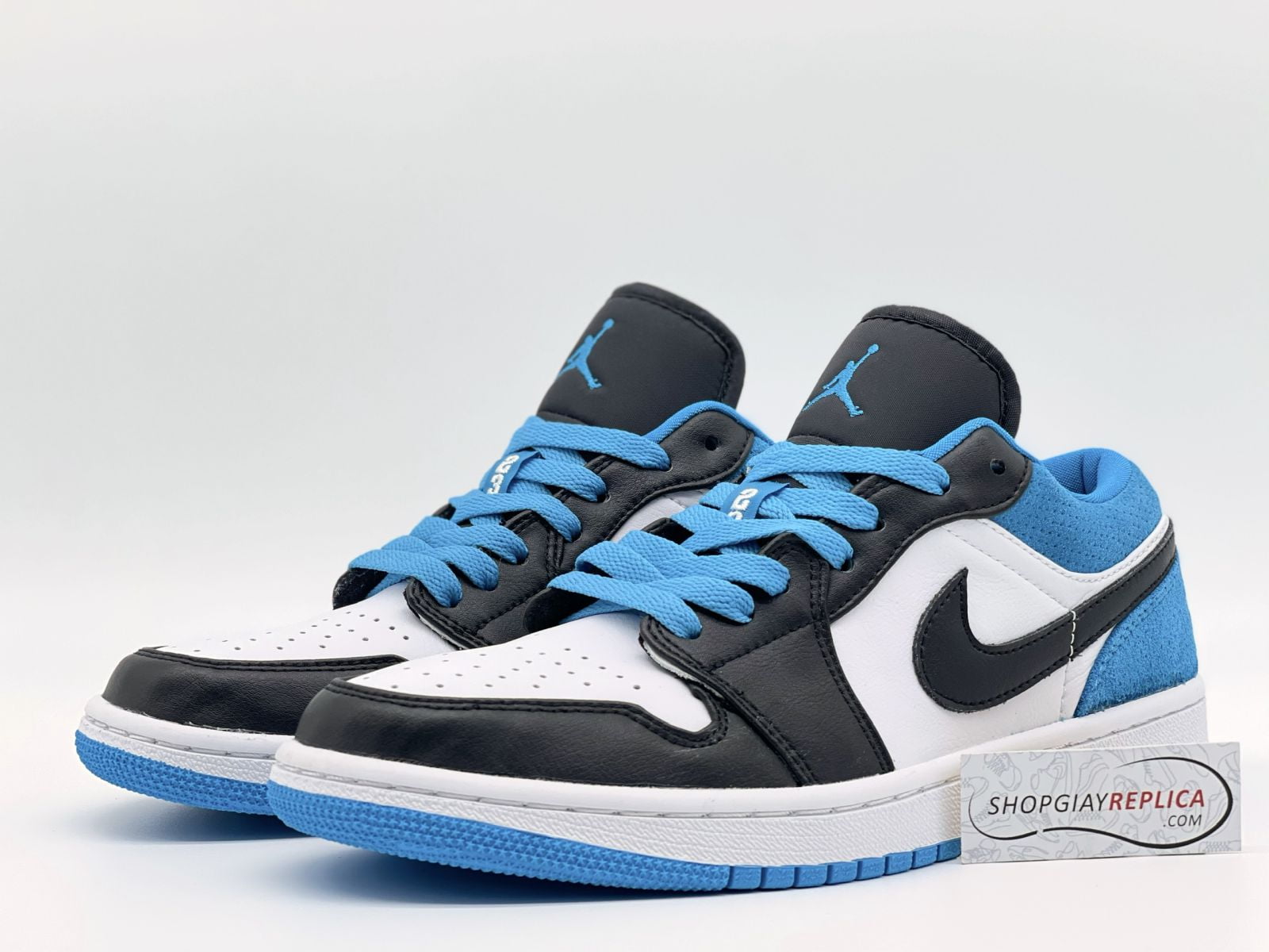 Giày Jordan 1 Low Laser Blue Replica 11