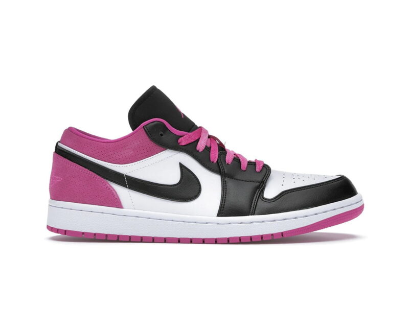 Nike Air Jordan 1 Low Black Active Fuchsia