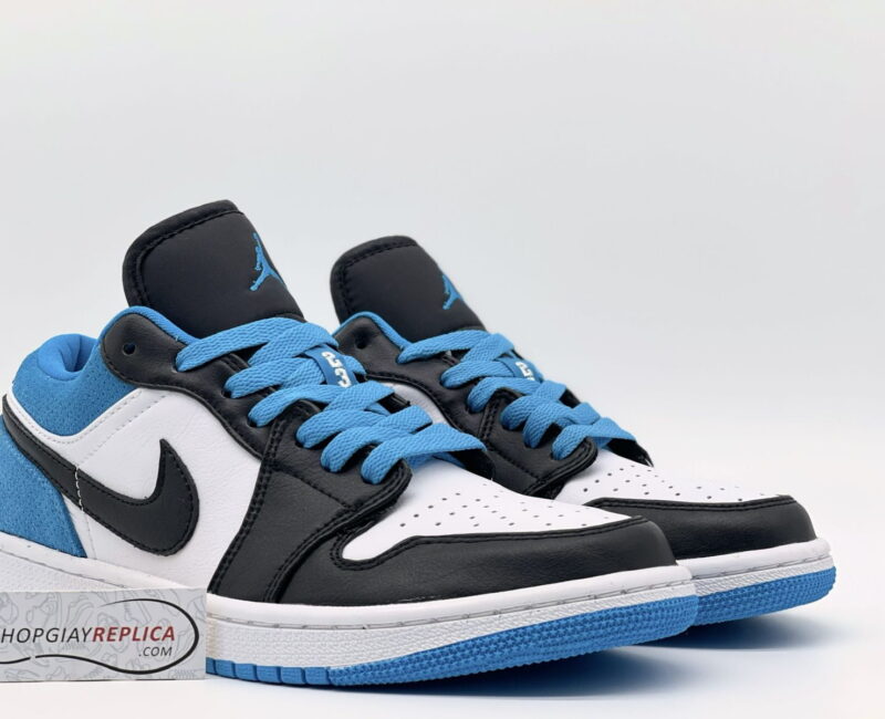Giày Nike Jordan 1 Low Laser Blue Rep11