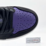 Toebox Nike Air Jordan 1 Low Court Purple